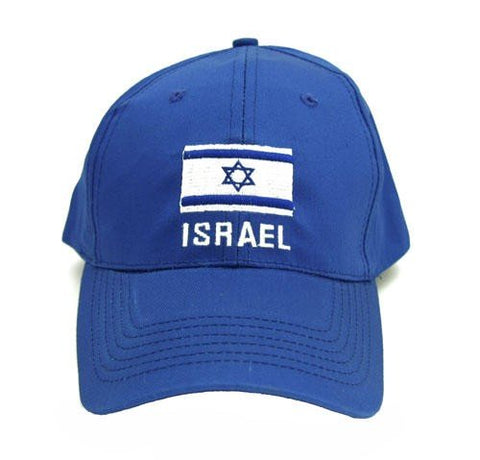 Israel Flag Cap, Blue
