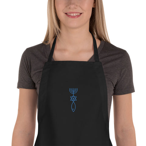Messianic Seal Embroidered Apron